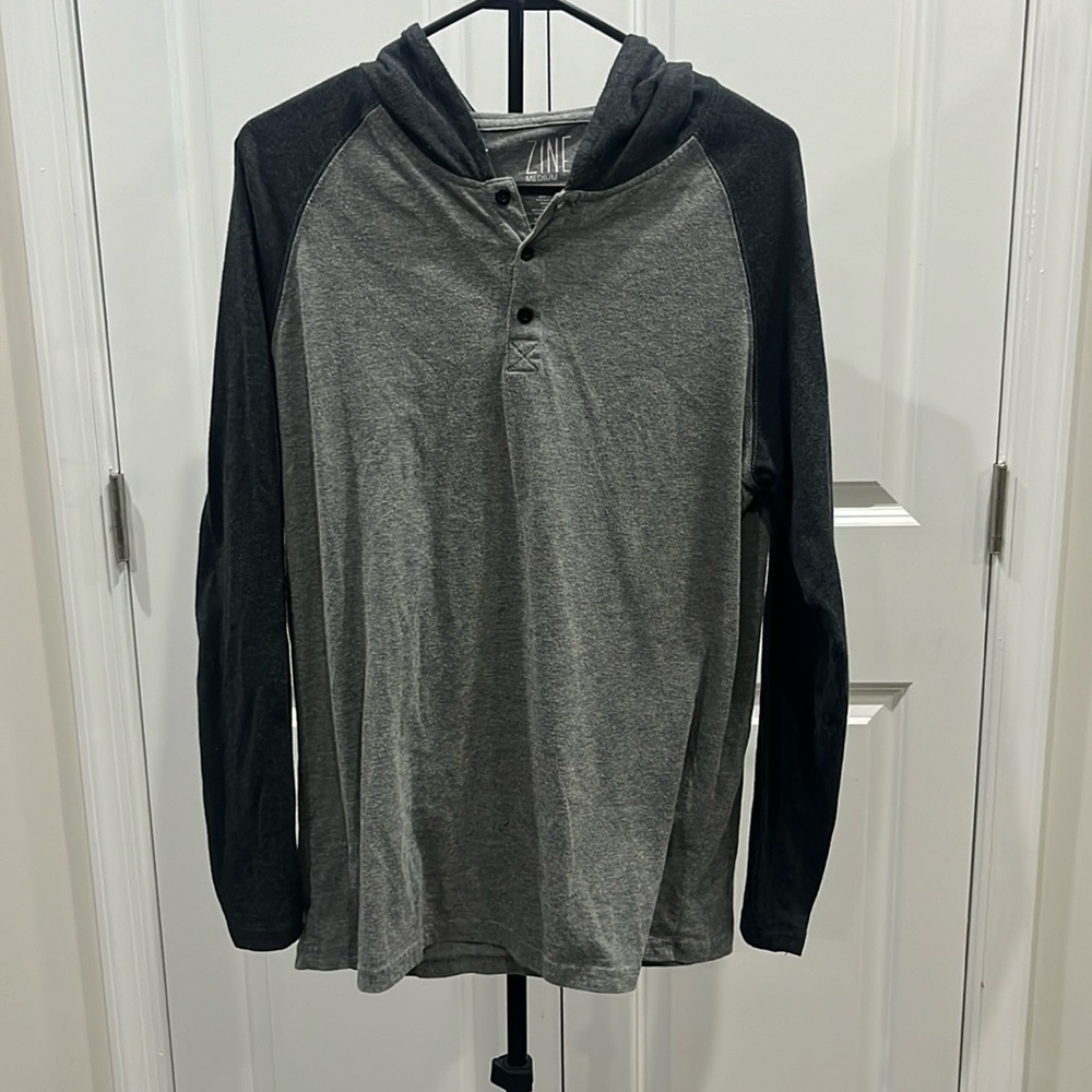 Henley hoodie